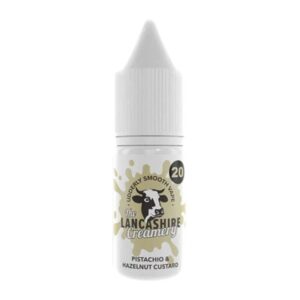 Pistachio & Hazelnut Custard 10ml Nic Salt The Lancashire Creamery