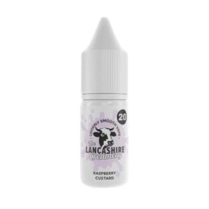 Raspberry Custard 10ml Nic Salt The Lancashire Creamery
