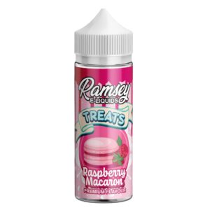 Raspberry Macaron Treats 100ml E Liquid Ramsey