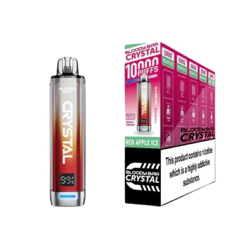 Bloody Bar Crystal 10000 Prefilled Pod Vape Kit 20mg - Image 9