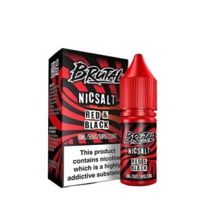 Red & Black 10ml Nic Salt Brutal