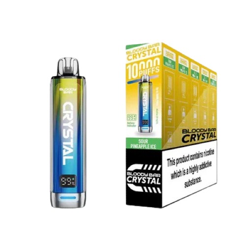 Bloody Bar Crystal 10000 Prefilled Pod Vape Kit 20mg - Image 7