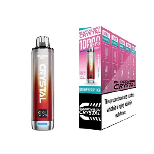 Bloody Bar Crystal 10000 Prefilled Pod Vape Kit 20mg - Image 5