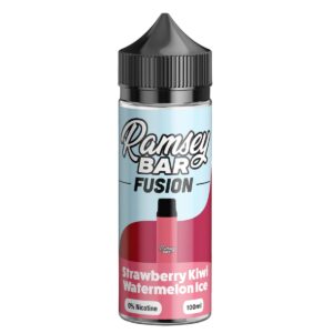 Strawberry Kiwi Watermelon Ice Bar Fusion 100ml E Liquid Ramsey