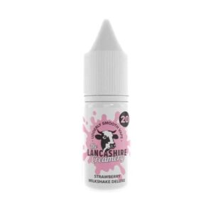 Strawberry Milkshake Deluxe 10ml Nic Salt The Lancashire Creamery