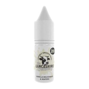 Vanilla Milkshake & Wafers 10ml Nic Salt The Lancashire Creamery