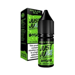 Apple & Pear On Ice 10ml E Liquid 50/50 Just Juice
