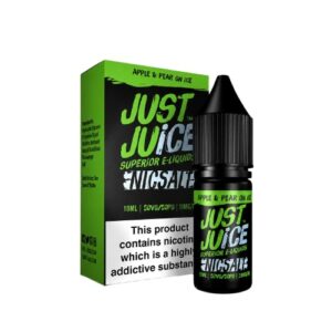 Apple & Pear On Ice 10ml Nic Salt Just Juice