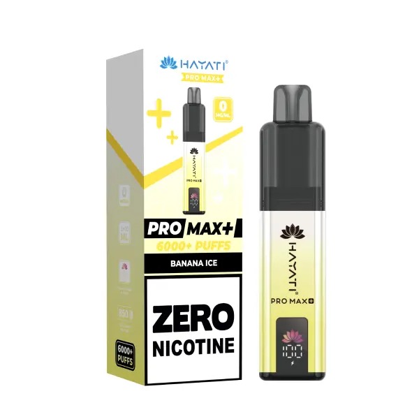 Hayati Pro Max+ 6000 Prefilled Pod Vape Kit Zero Nicotine - Image 2
