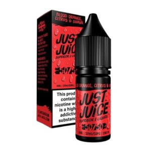 Blood Orange Citrus & Guava 10ml E Liquid 50/50 Just Juice