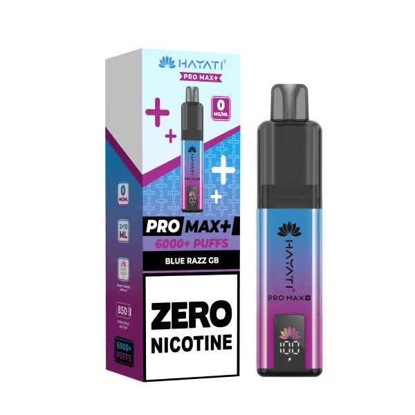 Hayati Pro Max+ 6000 Prefilled Pod Vape Kit Zero Nicotine - Image 6