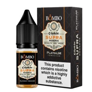Cookie Supra Reserve Platinum Tobaccos 10ml Nic Salt Bombo