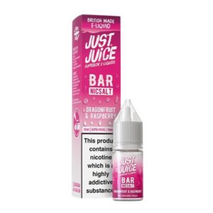 Dragonfruit & Raspberry Bar 10ml Nic Salt Just Juice