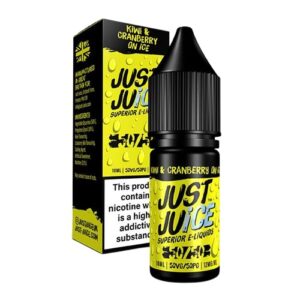 Kiwi & Cranberry on Ice 10ml E Liquid 50/50 Just Juice