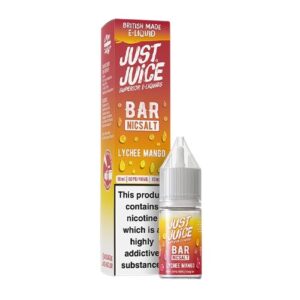 Lychee Mango Bar 10ml Nic Salt Just Juice