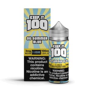 Og Summer Blue (Blue Slushie Lemonade) 100ml E-liquid Keep It 100