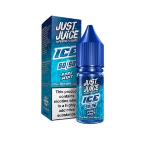 Pure Mint (Ice) 10ml E Liquid 50/50 Just Juice