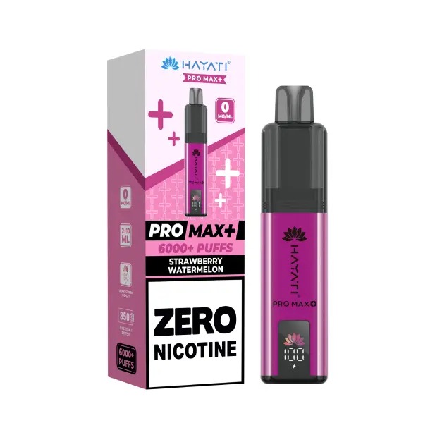 Hayati Pro Max+ 6000 Prefilled Pod Vape Kit Zero Nicotine - Image 18
