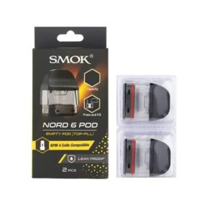 Smok Nord 6 Empty Replacement Pods (2 Pack)