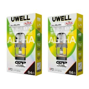 Uwell Caliburn GPP Alpha Replacement Pods (3 Pack)