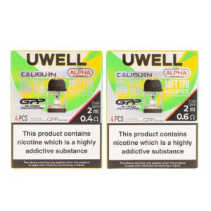 Uwell Caliburn GPP Alpha Replacement Pods (4 Pack)