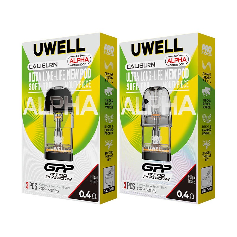 Uwell Caliburn GPP Alpha Replacement Pods (3 Pack)