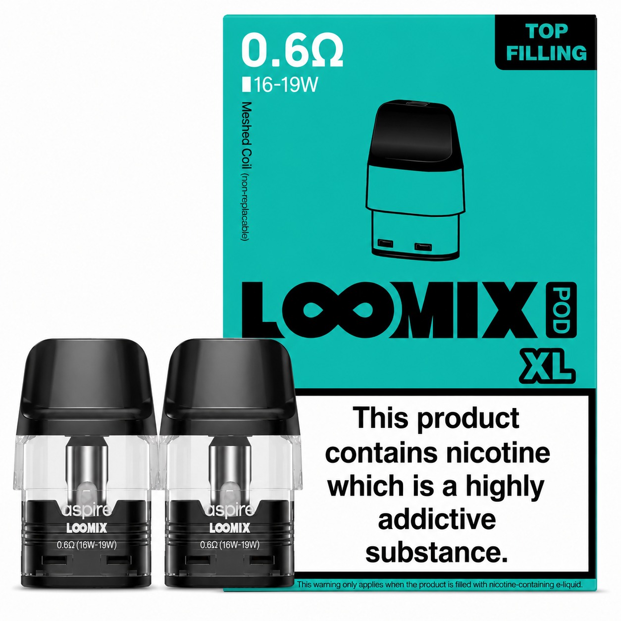 Aspire Loomix Replacement Pods (2 Pack) - Image 5
