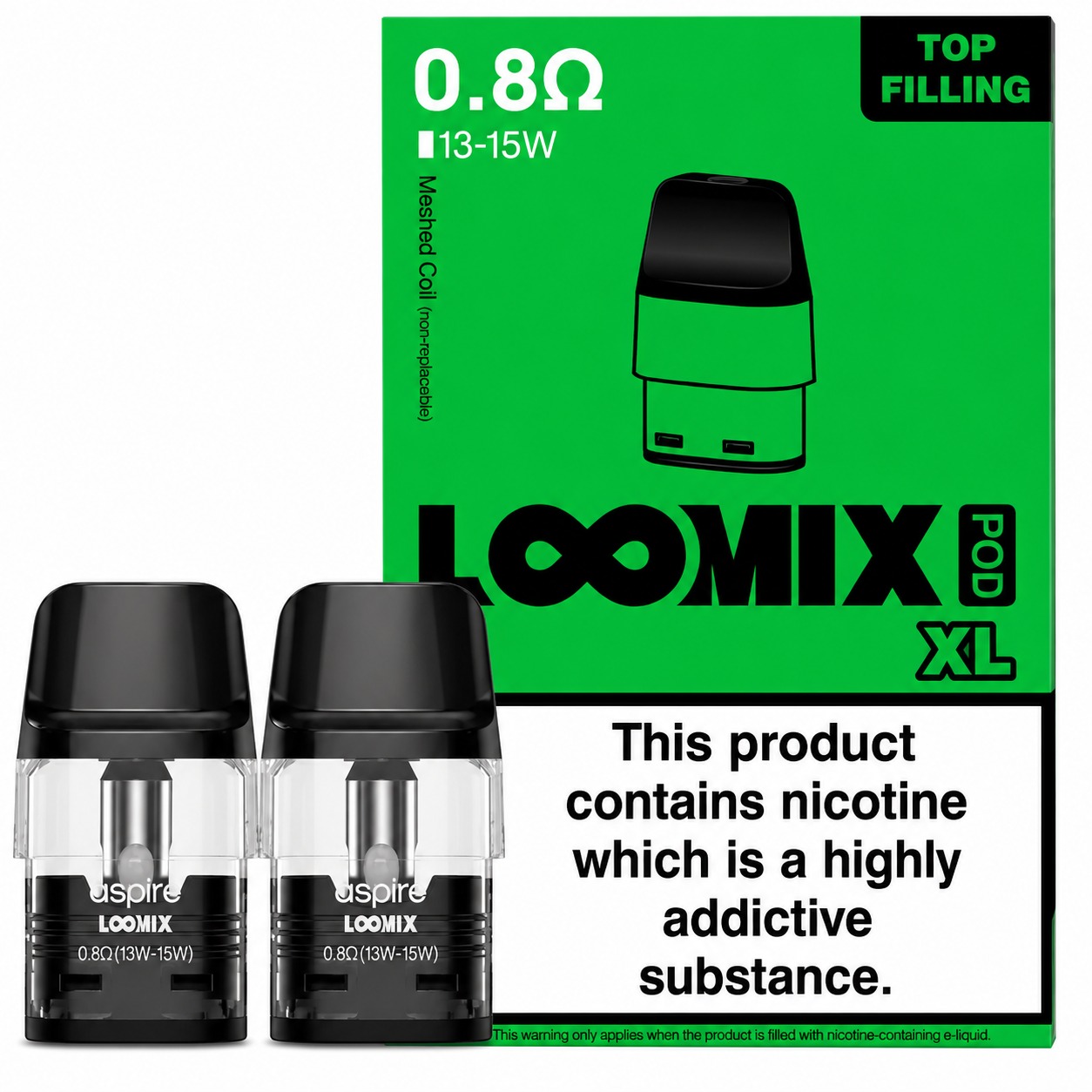 Aspire Loomix Replacement Pods (2 Pack) - Image 7