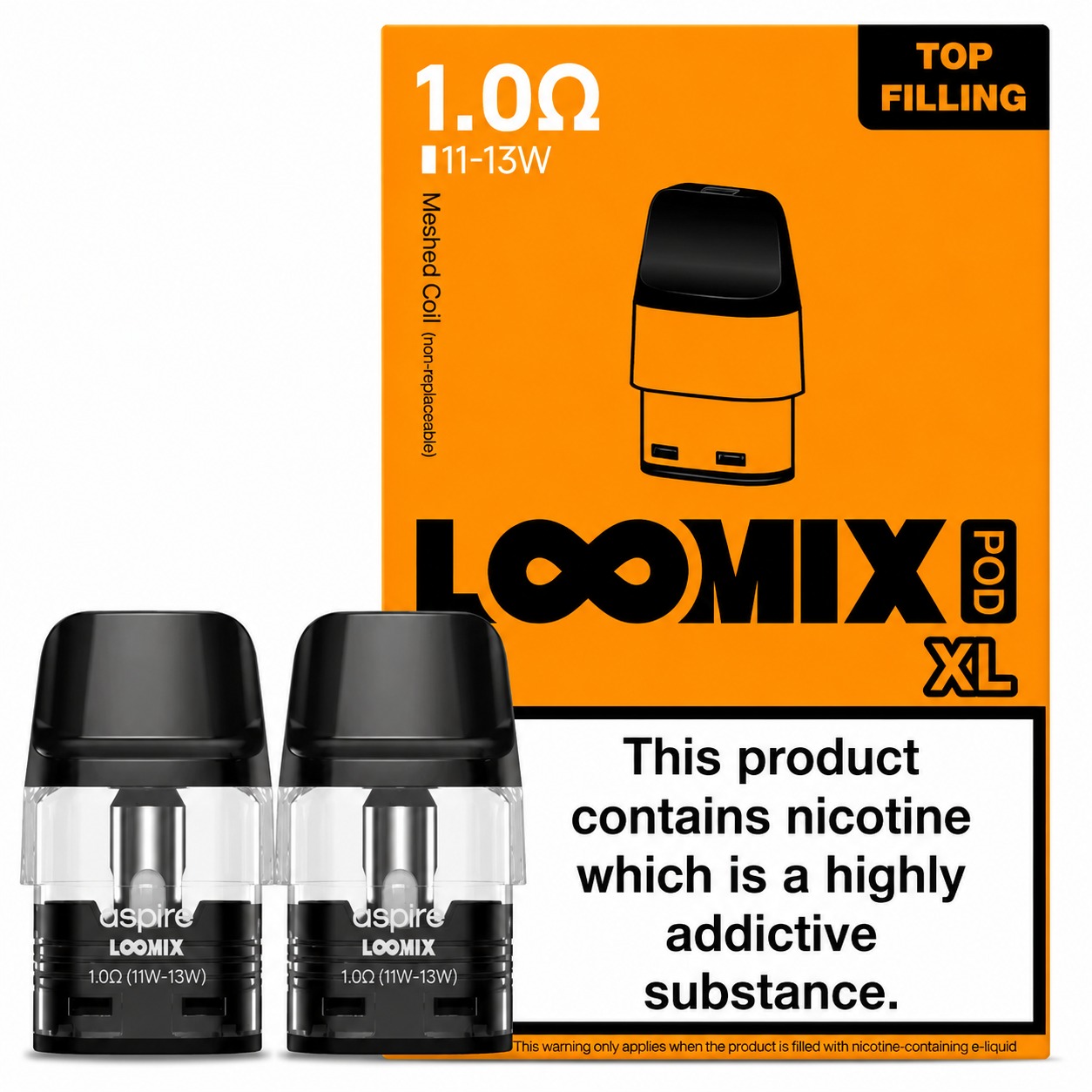 Aspire Loomix Replacement Pods (2 Pack) - Image 9