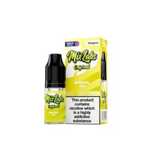 Banana Ice 10ml Nic Salt Mix Labs Originals