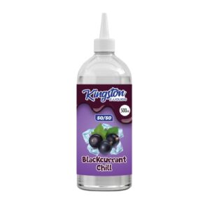 Blackcurrant Chill 500ml E liquid 50/50 Kingston