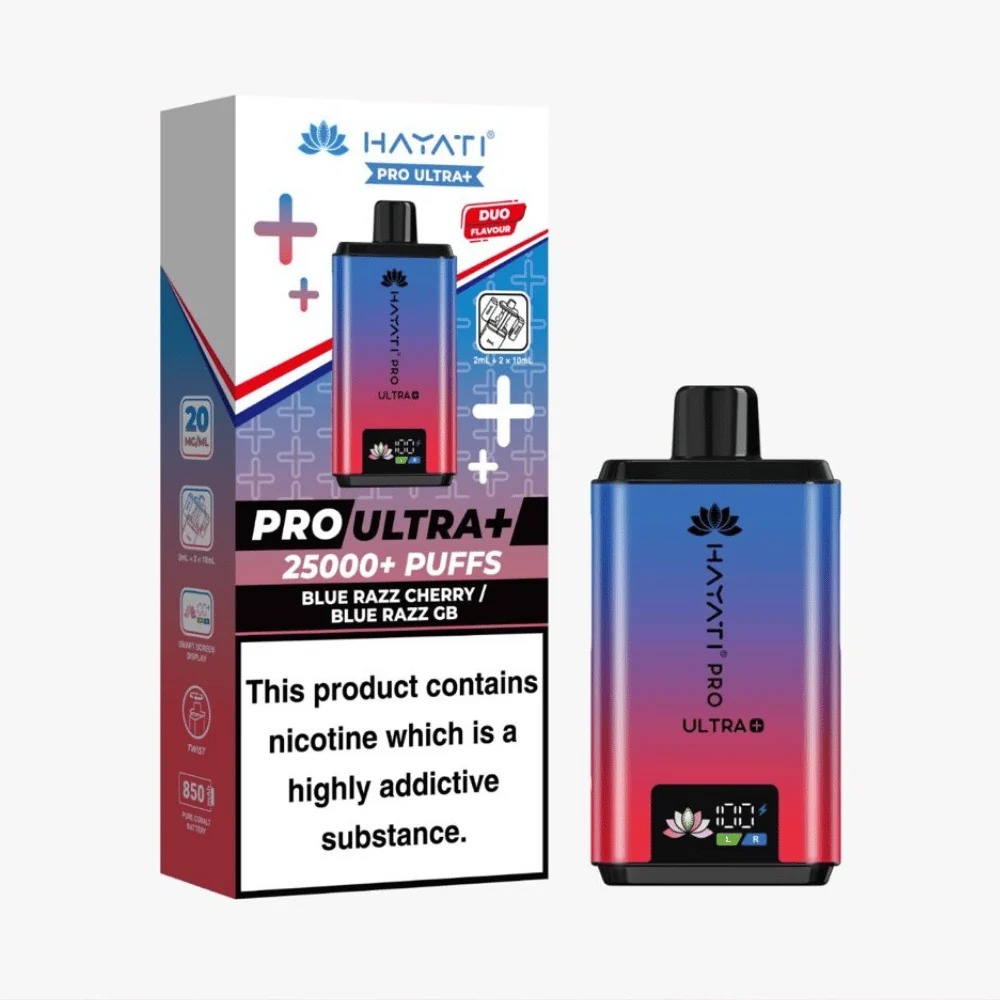 Hayati Pro Ultra Plus 25000 Prefilled Pod Vape Kit 20mg - Image 8