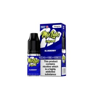 Blueberry 10ml Nic Salt Mix Labs Originals