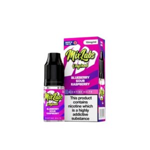 Blueberry Sour Raspberry 10ml Nic Salt Mix Labs Originals
