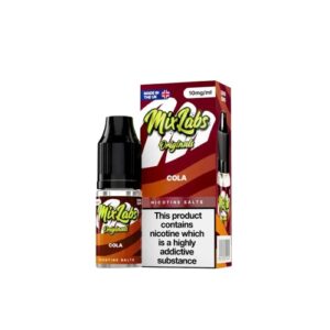 Cola 10ml Nic Salt Mix Labs Originals