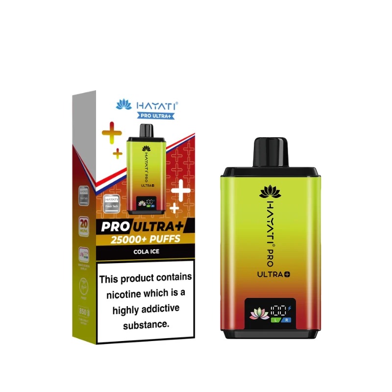 Hayati Pro Ultra Plus 25000 Prefilled Pod Vape Kit 20mg - Image 24
