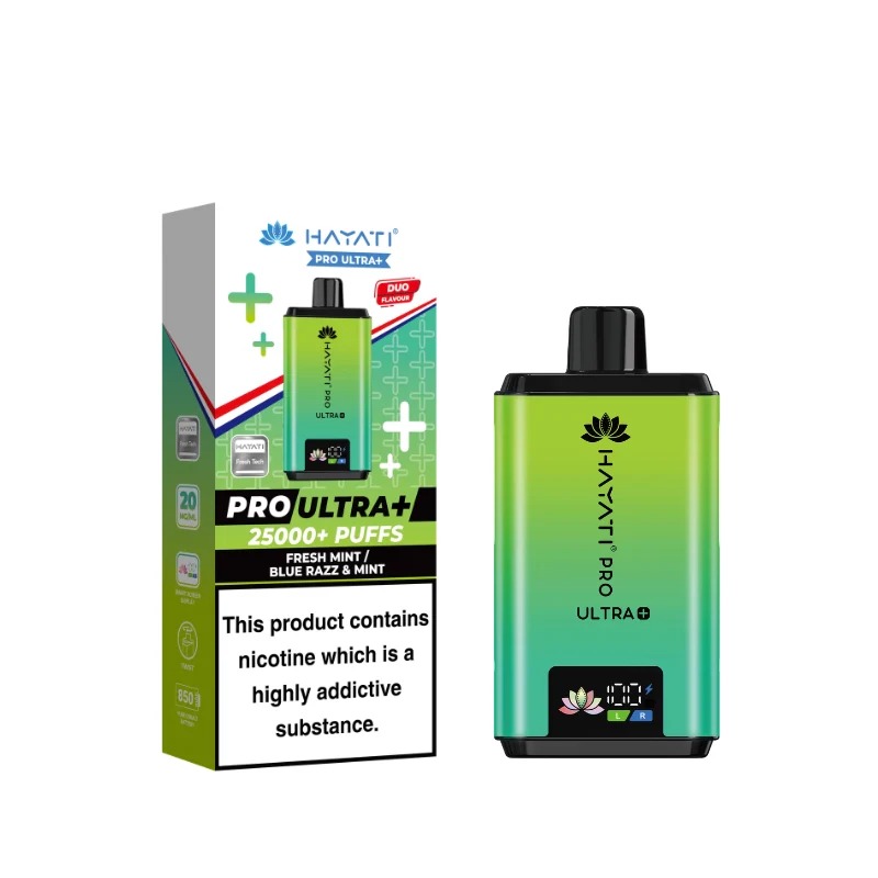 Hayati Pro Ultra Plus 25000 Prefilled Pod Vape Kit 20mg - Image 16