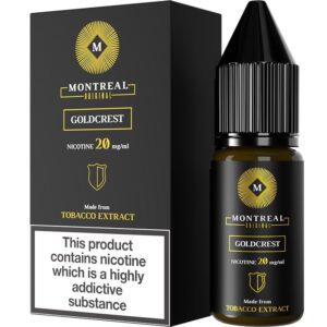 Goldcrest 10ml Nic Salt Montreal Original