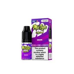 Grape 10ml Nic Salt Mix Labs Originals