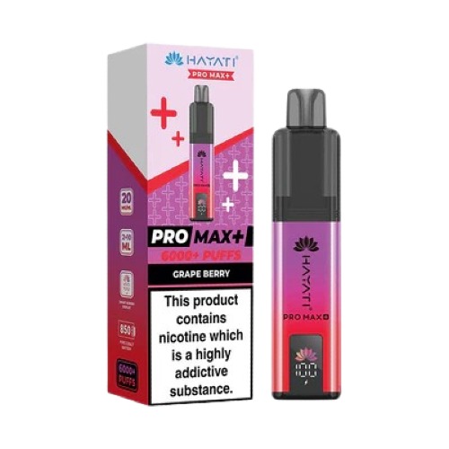 Hayati Pro Max+ 6000 Prefilled Pod Vape Kit - Image 6
