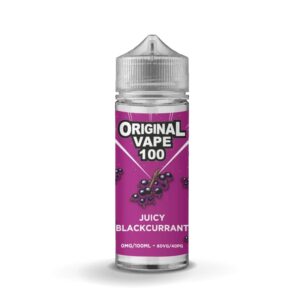 Juicy Blackcurrant 100ml E Liquid Original Vape 100