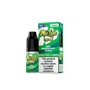 Kiwi Passionfruit Guava 10ml Nic Salt Mix Labs Originals