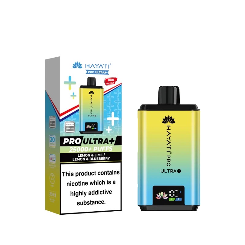 Hayati Pro Ultra Plus 25000 Prefilled Pod Vape Kit 20mg - Image 22