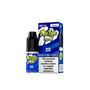 Mad Blue 10ml Nic Salt Mix Labs Originals