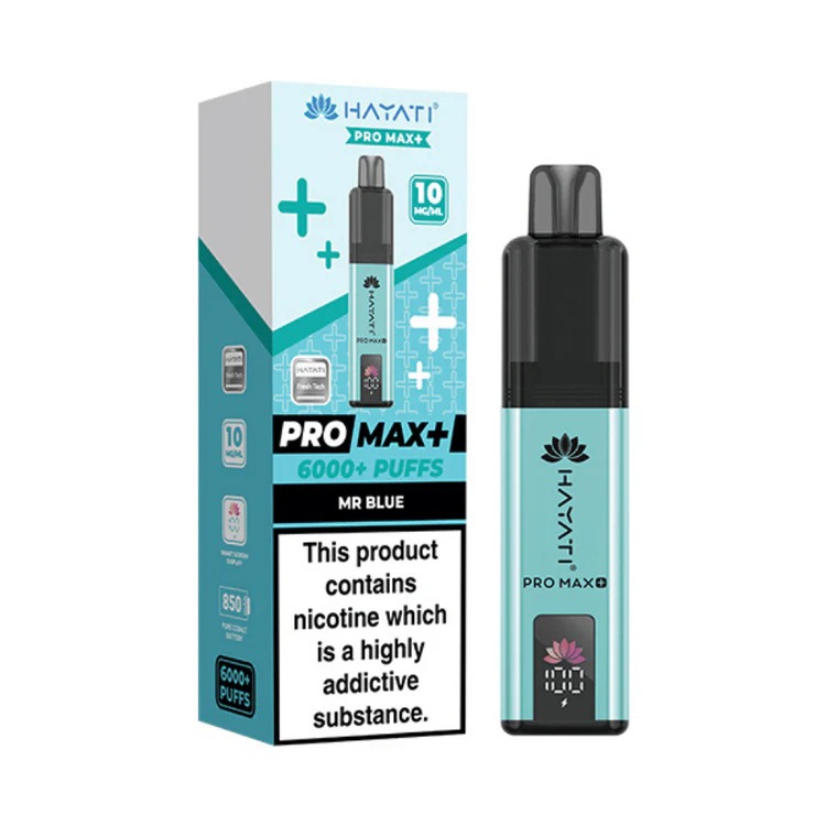 Hayati Pro Max+ 6000 Prefilled Pod Vape Kit - Image 36