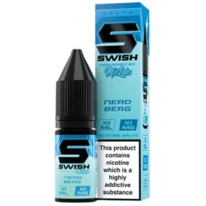 Nerd Berg Swish 10ml Nic Salt Mix Labs