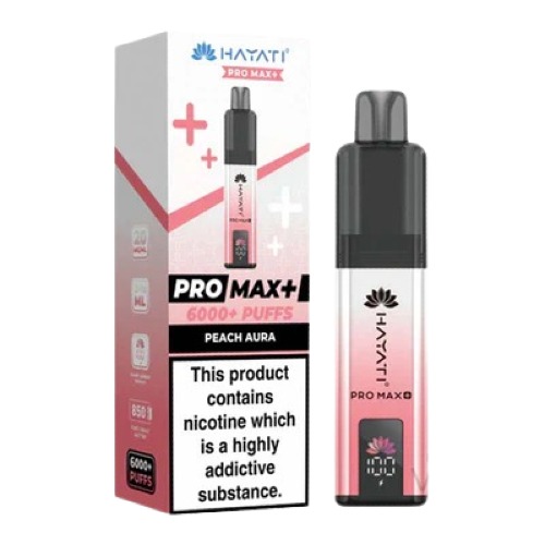Hayati Pro Max+ 6000 Prefilled Pod Vape Kit - Image 4