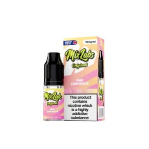 Pink Lemonade 10ml Nic Salt Mix Labs Originals
