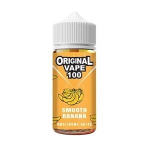 Smooth Banana 100ml E Liquid Original Vape 100