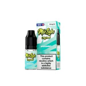 Spearmint 10ml Nic Salt Mix Labs Originals